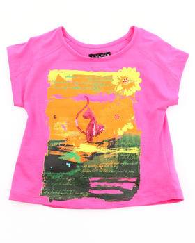 Baby Phat Pink Sunset Sequin Cat Top