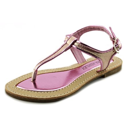 Laura Ashley pink shine sandals