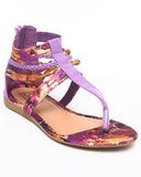 Missoni Print sandals from CA Collection by Carrini Los Angeles