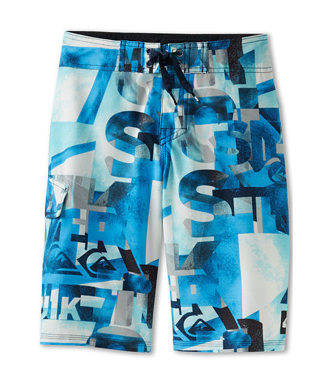 Quiksilver boys shorts aqua blue