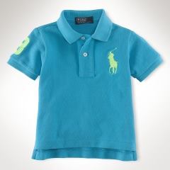 Ralph Lauren Carribean Blue Polo Shirt