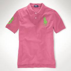 Ralph Lauren Pink Polo Shirt